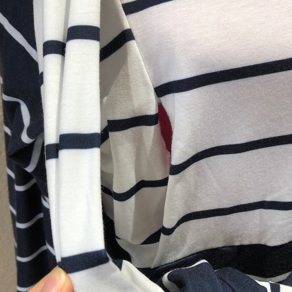 ASOS Maternity Nursing Knot Front Dress Stripe 16 - Picture 4 of 7